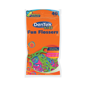 Dentek Fun Flossers Colourful Wires and Fruity Wires