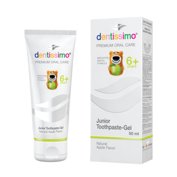 Dentissimo Junior 6+ Toothpaste Kids Caries Tissues Inflamation