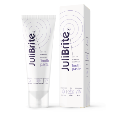 JuliBrite®️ Zahnpasta mit Nano-Hydroxyapatit & Aktivsauerstoff