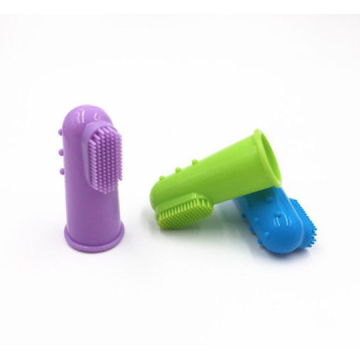 Fingertip-toothbrush tartar dog chewing