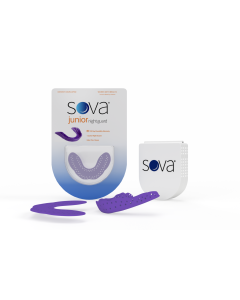 Sova Junior Zahnschiene für Kinder (Violett)