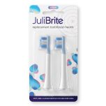 JuliBrite® Ersatzbürstenköpfe, Weiß (2 Stk.)